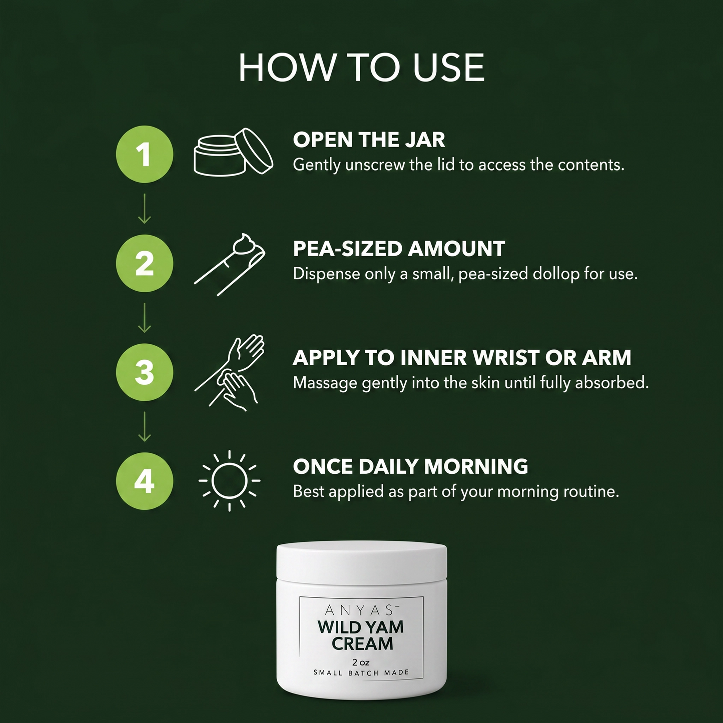 Anyas Wild Yam Cream For Men